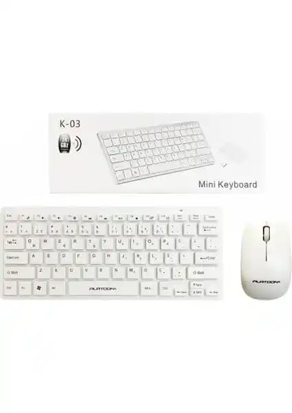 Platoon PL-395 Beyaz Mini Kablosuz Klavye ve Mouse Seti İncelemesi ve Kullanıcı Yorumları