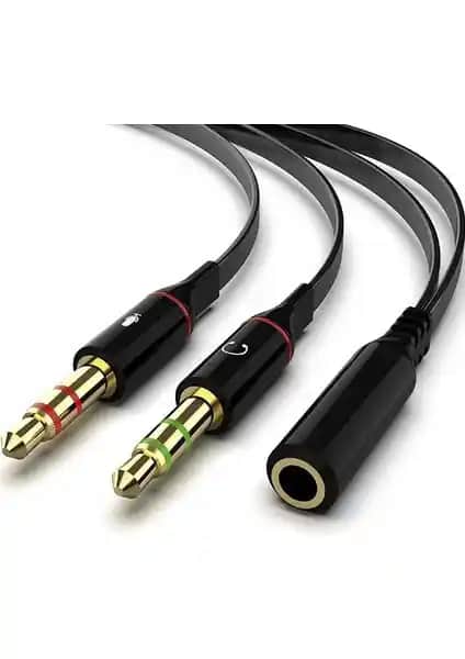 PrimeX Plus PX-8005 Çok Yönlü Kulaklık ve Mikrofon Ayırıcı Çevirici