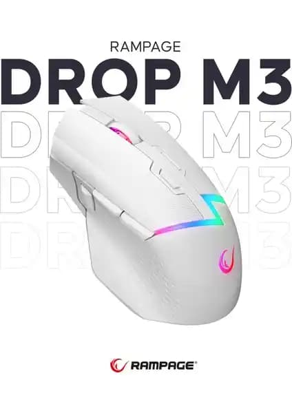 Rampage Drop M3 Beyaz RGB Oyuncu Mouse Özellikleri ve Kullanıcı Deneyimleri
