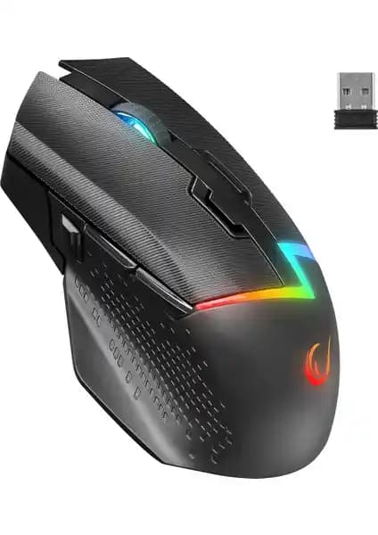Rampage Drop M3 Siyah RGB Oyuncu Mouse: Yüksek Performans ve Ergonomik Tasarım