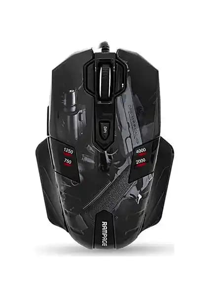 Rampage GX-Core8 USB Guns Oyuncu Mouse: Ergonomik Tasarım ve Yüksek Performanslı Oyun Aksesuarı