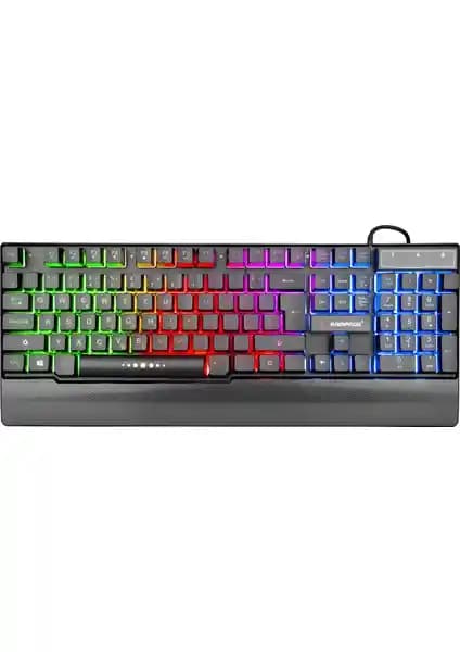 Rampage KB-R66 Bubble USB Gökkuşağı Ayınlatmalı Klavye İncelemesi ve Özellikleri