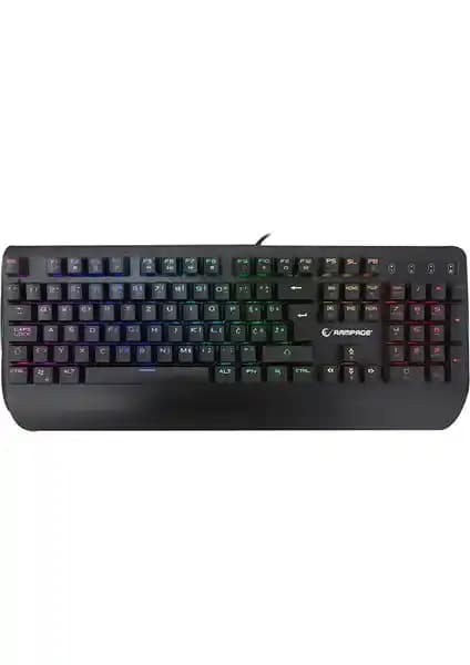 Rampage KB-R90 Orion RGB Versiyonu Blue Switch Oyun ve Profesyonel Kullanım Klavyesi