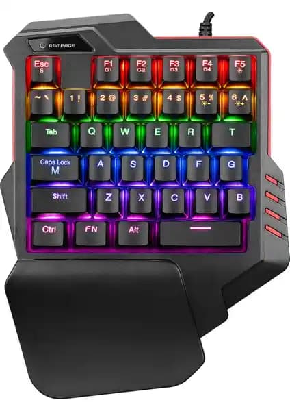 Rampage Miracle K1 LED Işıklı Blue Switch Mini Gaming Klavye İncelemesi ve Özellikleri