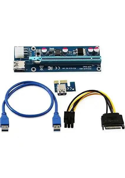 Ryder PCIe Riser: Profesyonel Kripto Madenciliği İçin Yüksek Performanslı Ekran Kartı Uzatma Çözümü