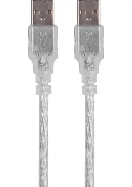 S-Link SL-1030 USB 2.0 30cm AM to AM Kablo: Yüksek Hızlı ve Dayanıklı Bağlantı Çözümü