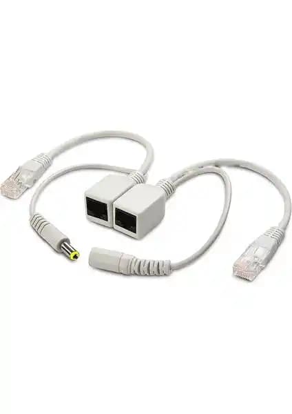 S-Link SL-POE5 POE Ethernet Kablosu IP Kameralar İçin Güç ve Veri Taşıma Çözümü