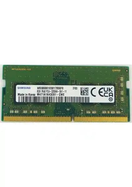 Samsung M471A1K43EB1-CWE 8GB DDR4 Notebook RAM Hızlı ve Güçlü Performans Sağlar