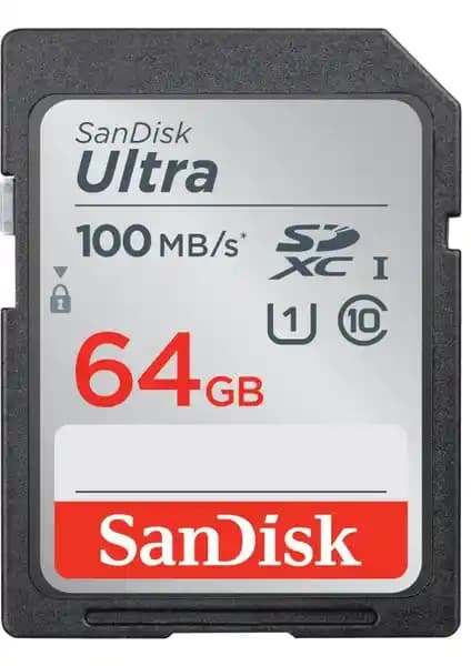 SanDisk 64 GB UHS-I SDXC Hafıza Kartı: Yüksek Hızlı ve Güvenilir Depolama Çözümü