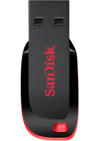 Sandisk Cruzer Blade 2.0 128GB USB Flash Bellek Günlük Kullanım ve Taşınabilirlik