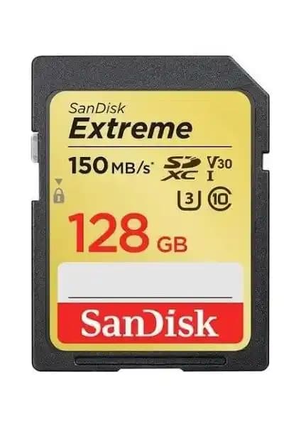 SanDisk Extreme 128GB SDXC Hafıza Kartı: Yüksek Hız ve Güvenilirlik Özellikleri