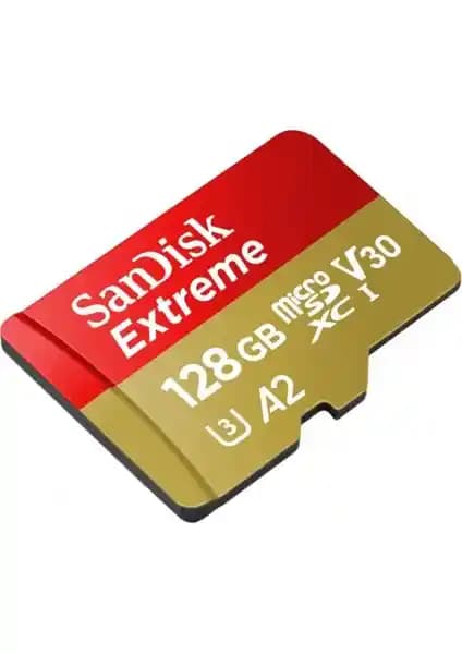 SanDisk Extreme 128GB UHS-I microSDXC Hafıza Kartı Yüksek Hız ve Güvenilirlik Sağlar