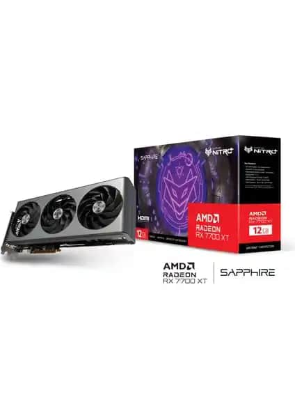 Sapphire RX 7700 XT Nitro+ Gaming OC: Güçlü Performans ve Gelişmiş Soğutma Teknolojisi
