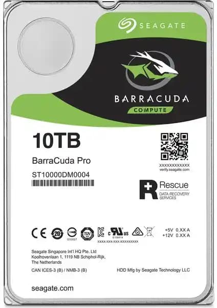 Seagate Barracuda Pro 10TB: Yüksek Kapasiteli ve Güçlü Depolama Çözümü