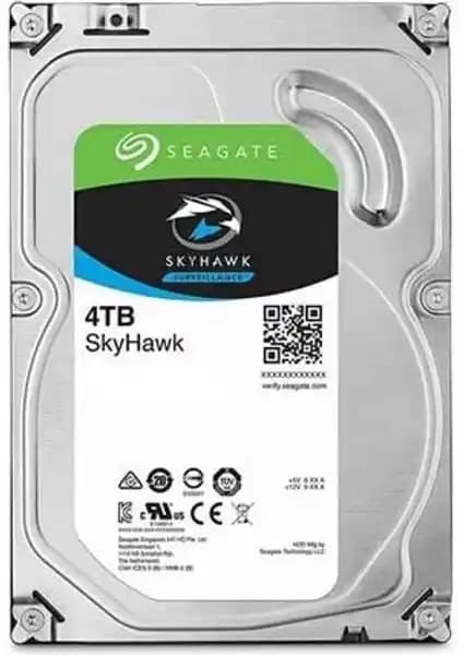 Seagate Skyhawk 4TB 3.5 İnç Güvenilir Sabit Disk Güvenlik ve Veri Depolama Çözümleri