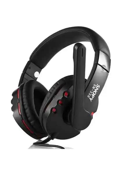 Snopy SN-338 Siyah/Kırmızı Mikrofonlu Kulaküstü Kulaklık İnceleme ve Kullanıcı Yorumları