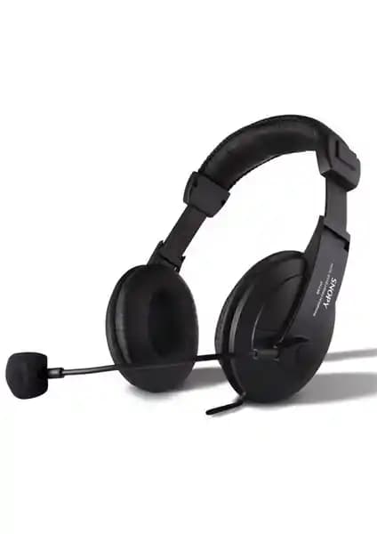 Snopy SN-4388 Profesyonel Mikrofonlu Kulaküstü Siyah Kulaklık Detaylı İnceleme