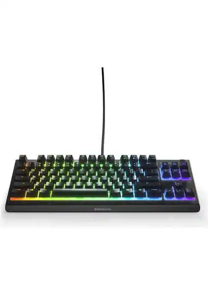SteelSeries Apex 3 TKL Oyun Klavyesi: Sessiz, Dayanıklı ve Şık Tasarım Özellikleri