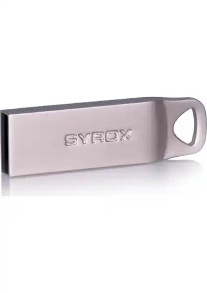 Syrox 4GB Metal USB Flash Bellek: Dayanıklı ve Şık Veri Depolama Çözümü