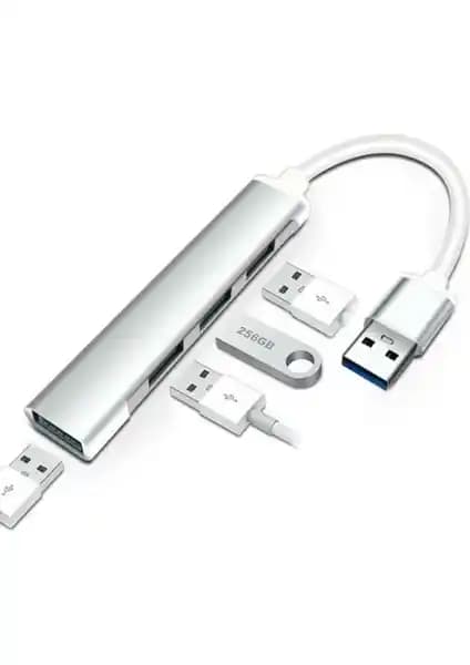 Techmaster USB 3.0 Çoklayıcı ve OTG Adaptörü A-809 ile Çoklu Bağlantı Çözümü