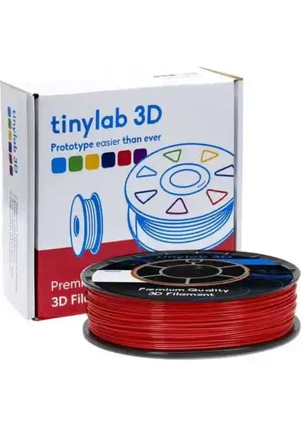 TinyLab 3D Kırmızı PLA Filament 1.75mm Yüksek Kalite ve Performans Özellikleri