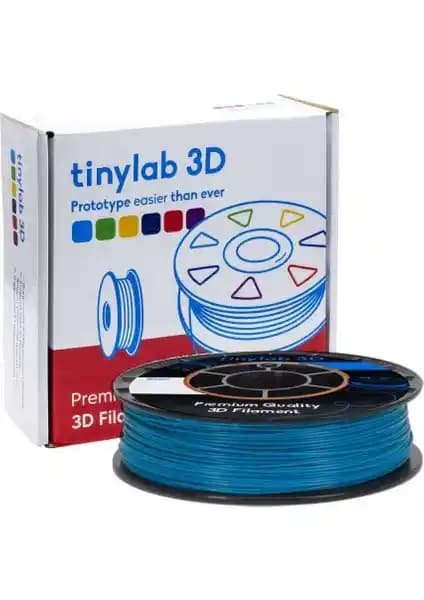 TinyLab 3D Mavi ABS Filament 1.75mm Yüksek Performans ve Dayanıklılık Sağlar