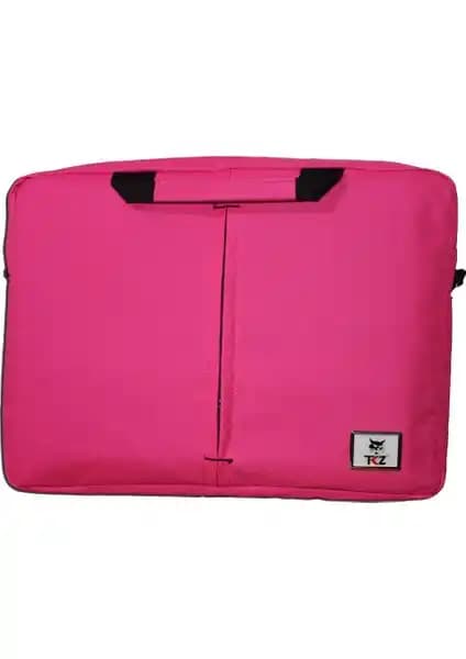 TKZ Ezir 15.6 Su Geçirmez Askılı Notebook Çantası Pembe Şık ve Dayanıklı Tasarım