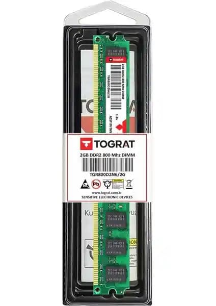 Tograt TGR800D2N6/2G 2GB DDR2 RAM ile Bilgisayar Performansınızı Artırın