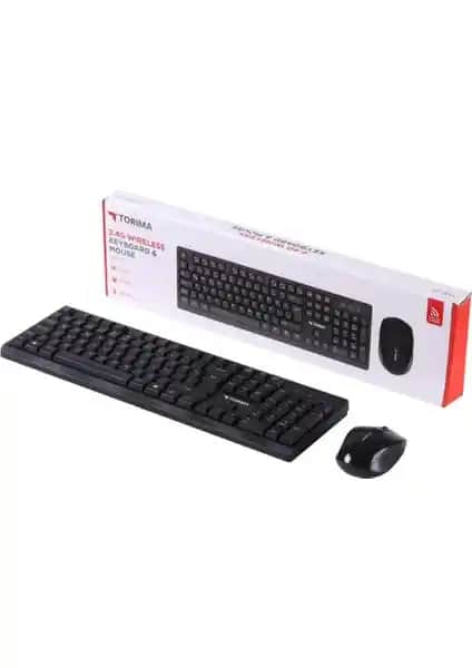 Torima TMK-01 Kablosuz Klavye ve Mouse Seti: Ergonomik ve Şık Tasarım