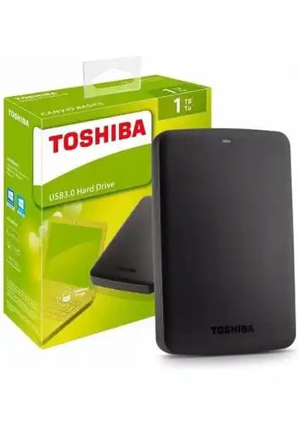 Toshiba Canvio Basics 1 TB Taşınabilir Hard Disk ile Güçlü ve Pratik Depolama Çözümü