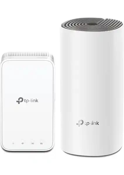 TP-Link Deco E3 AC 1200 Mbps Mesh Wi-Fi Sistemi ile Geniş Alanlarda Kesintisiz Bağlantı