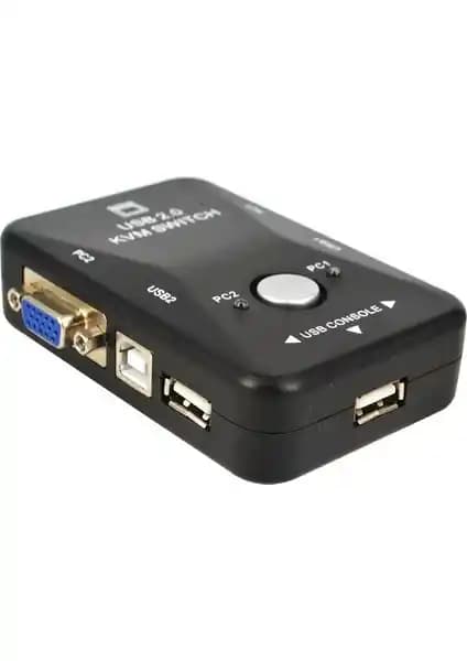 TriLine 2 Port USB KVM Switch ile Çoklu Bilgisayar Kontrolü ve Bağlantı Çözümleri