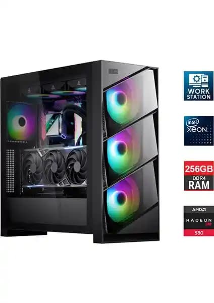 Turbox Xeon E5-2640 V4 Çift İşlemci ile Güçlü ve Verimli Profesyonel Workstation