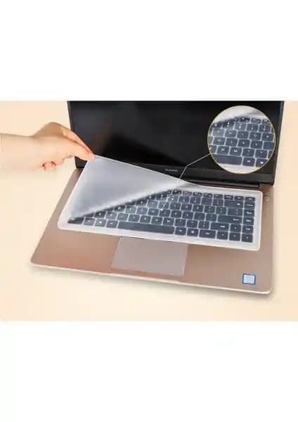 Ucuzal Notebook Laptop Klavye Koruyucu Silikon: Şeffaf ve Dayanıklı Koruma Çözümü