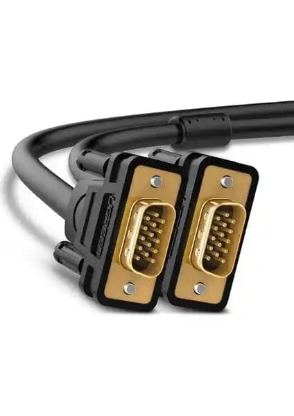 Ugreen 15 Pin VGA to VGA Görüntü Aktarma Kablosu 8 Metre Uzunluk ve Yüksek Kalite