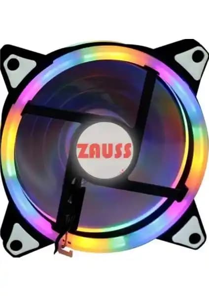 UniChrome Rainbow 12cm Renkli Kasa Fanı: Yüksek Performans ve Estetik Özellikler