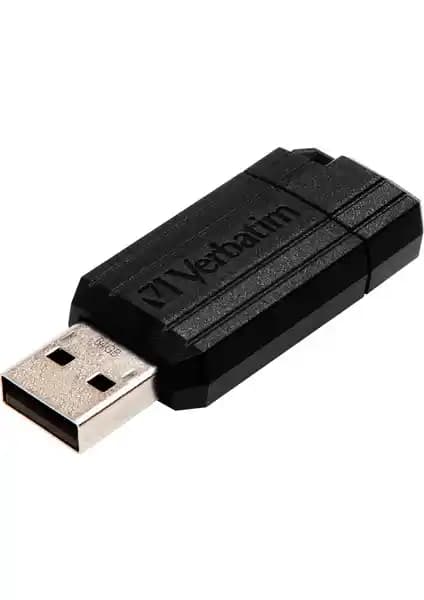 Verbatim 64GB USB 2.0 PinStripe Bellek: Güvenilir ve Ekonomik Veri Taşıma Çözümü