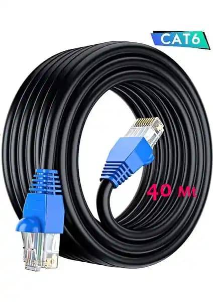 Vwin 40 Metre Cat6 Dış Mekan İnternet Kablosu Yüksek Performans ve Güvenilirlik