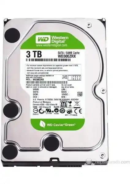 WD Green 3TB Sabit Disk Özellikleri ve Performans Değerlendirmesi