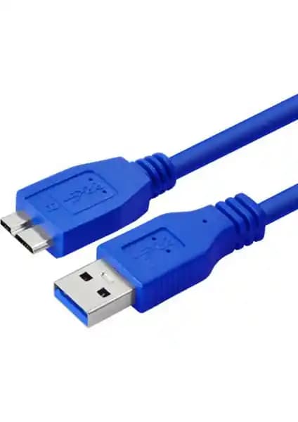 Wozlo USB 3.0 Micro USB-B Veri Kablosu 1 Metre Uzunlukta Yüksek Hızlı Bağlantı