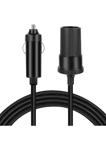 YKA Araç Çakmak Uzatma Kablosu 5 Metre ile Elektrik Erişimini Kolaylaştırın