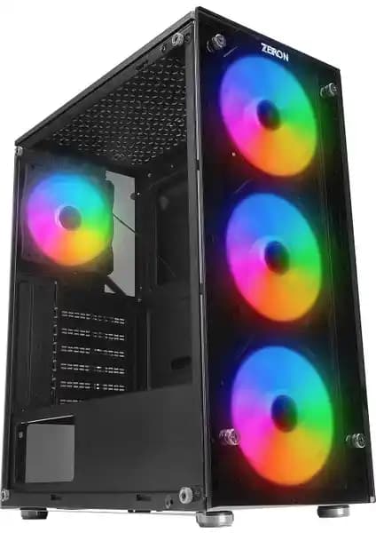Zeiron Z-Master X100: Güçlü ve Estetik Oyun Bilgisayarı Kasası Özellikleri ve Tasarımı