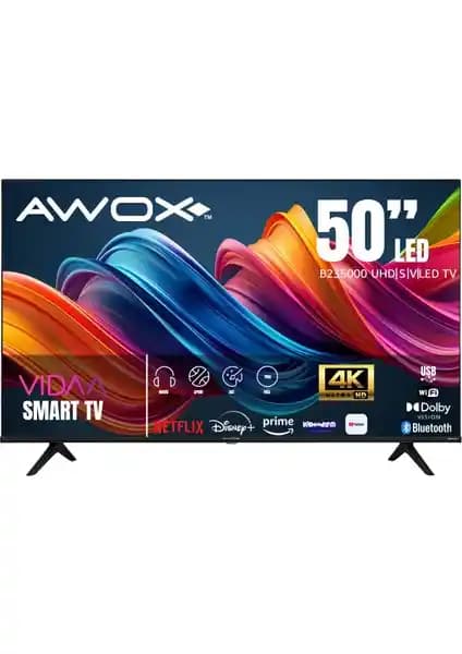 Awox B235000 ve Toshiba 50UA3E63DT 50 İnç 4K Ultra HD Smart Televizyon Karşılaştırması