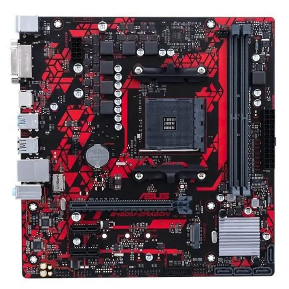 ASUS B450M Dragon Anakartı: Performans ve Güvenilirlik İçin Uygun Fiyatlı Seçenek