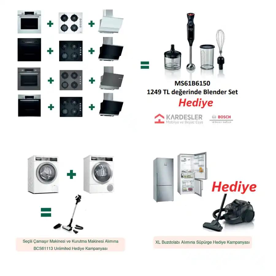 Bosch Beyaz Eşya Setleri ve Düğün Paketleri: Güncel Trendler ve Avantajlar