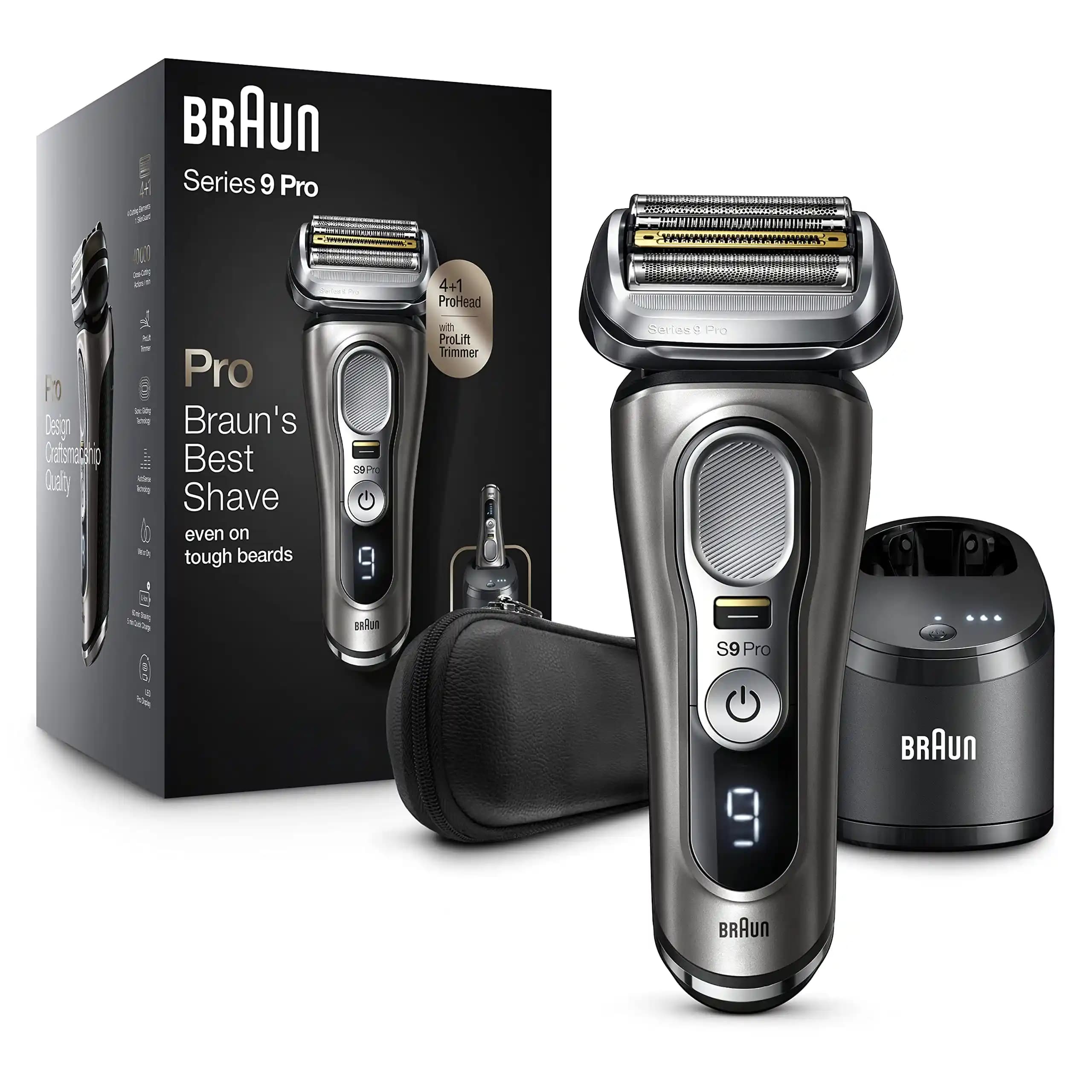 Braun Series 9 Elektrikli Tıraş Makinesi: Yüksek Performans ve Teknolojiyle Konforlu Tıraş