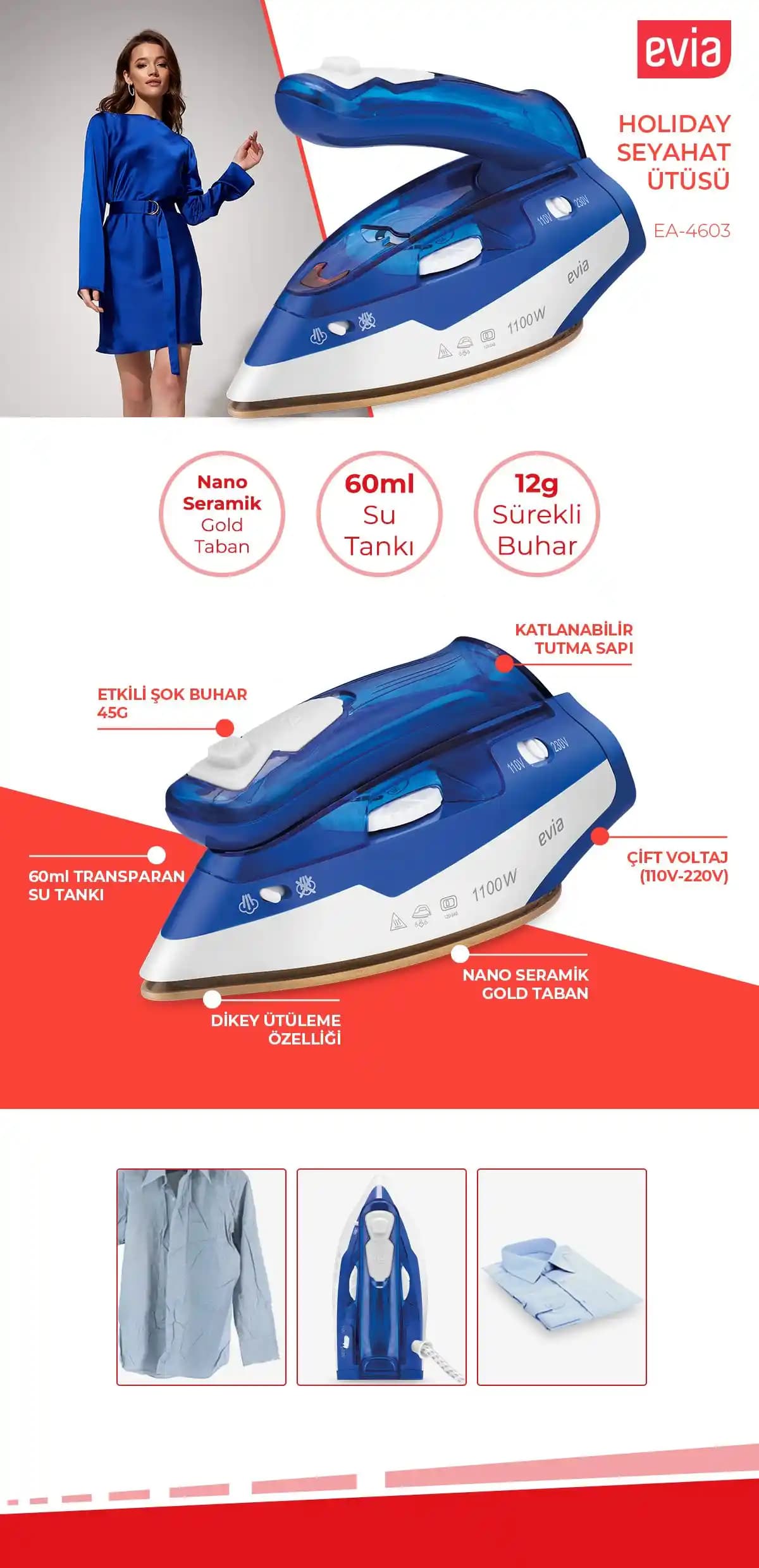 Buharlı Giysi Ütüleme Dolabı: Evde Pratik ve Hijyenik Giysi Bakım Çözümü