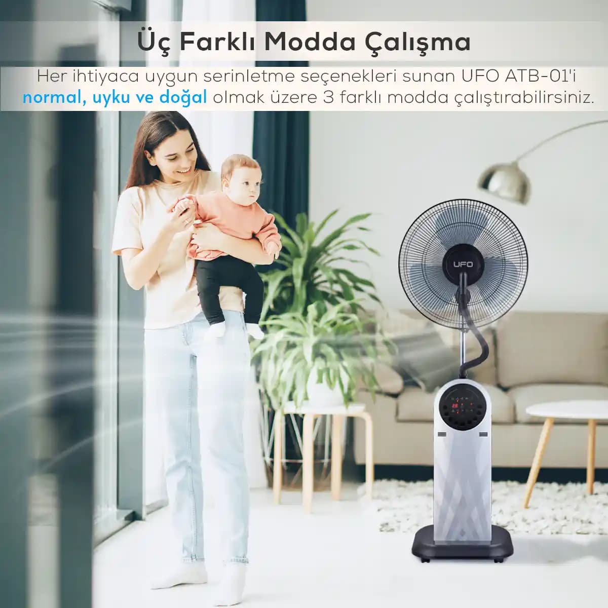 Buharlı Vantilatörler: Akıllı Serinlik ve Nemlendirme Çözümleri