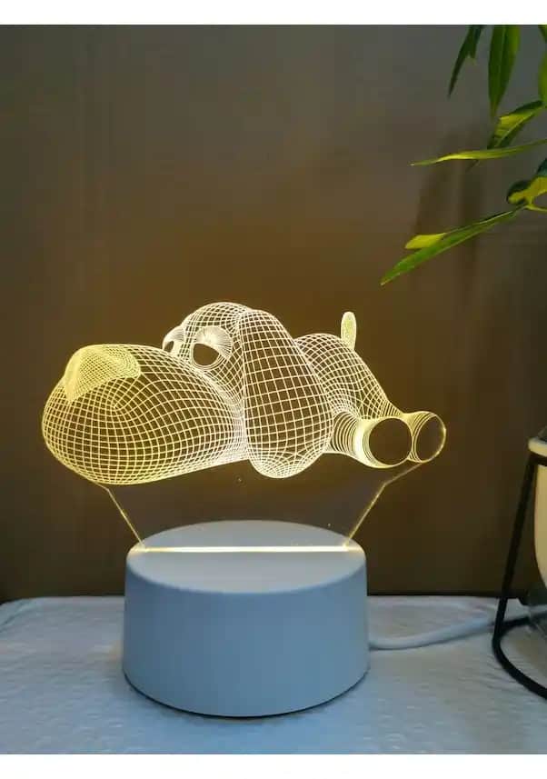 Geleceğin 3D Gece Lambaları: Tasarım ve Teknolojinin Buluşması