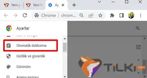 Google Chrome Otomatik Doldurma Özelliği ve Kullanım İpuçları